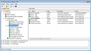 IPSentry Network Monitoring Device Editor Screen Shot