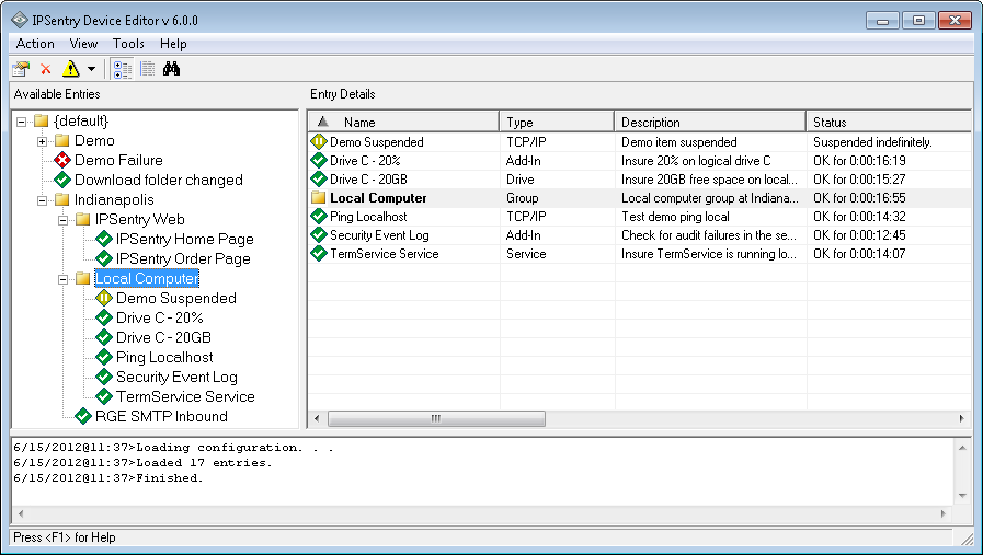 IPSentry Network Monitoring Suite software